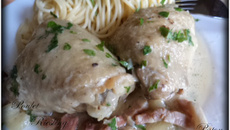 Poulet au riesling et à la crème
