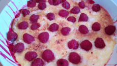 Gratin de framboises