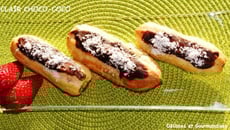 Mini éclairs choco-coco