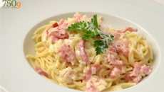 Sauce façon carbonara