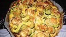 Tarte courgettes et chèvre