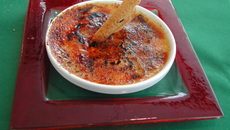 Crème brûlée à la confiture de lait