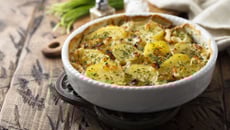 Gratin de pommes de terre au bacon