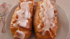 Eclair à la vanille maison