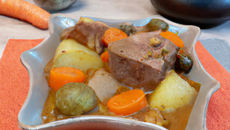 Recette de l'axoa de veau aux légumes