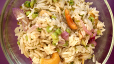 Matar Pualo / Riz Indien aux Petits Pois