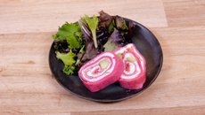 Entrées à base de betterave