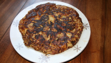 Trouchia - omelette niçoise traditionelle