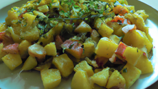 Salade meli-melo de pommes de terre