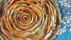 Tarte fleur aux légumes