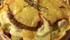 Quiche façon tartiflette
