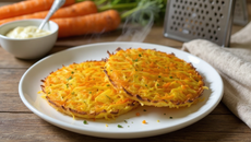 Galette de pomme de terre & carotte