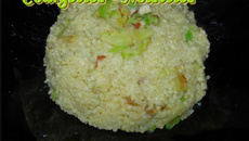 Millet'zotto courgette et noisette