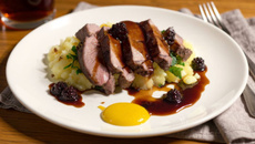 Cuissot de sanglier rôti