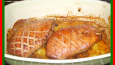 Canard au Miel et Anis étoilée