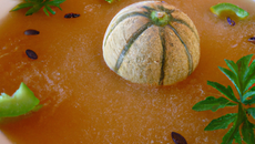 Soupe de melon au Banyuls