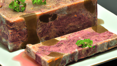Terrine de bœuf glacée au Porto