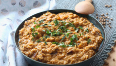 Dahl de lentilles corail