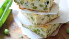 Terrine de courgettes et petits pois au Philadelphia