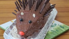 Gâteau hérisson d'anniversaire