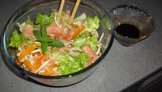Salade aux couleurs d'Asie