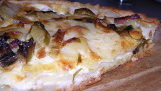 Quiche poireau pomme de terre lardon