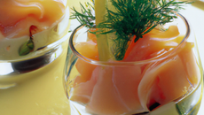 Verrines de saumonade