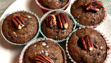 Muffins chocolat et noix de pécan