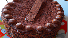 Gâteau au chocolat à proportions égales