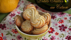 Petits biscuits au citron