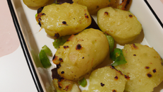 Pommes de terre aux poireaux