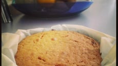 Cake aux pralines roses