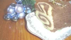 Bûche aux marrons et chocolat