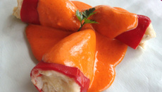 Piquillos farcis à la morue