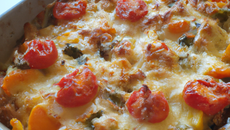 Gratin de légumes à la viande