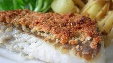 Filet de lieu noir en croûte de parmesan