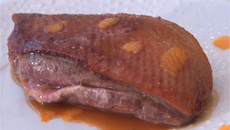 Canard à l'orange saveur Grand-Marnier