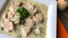 Blanquette de veau à la bière blanche