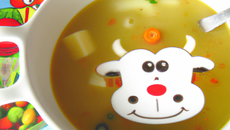 Soupe à La Vache Qui Rit pour enfants