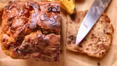 Banana bread à la farine de châtaigne