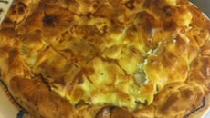 Tourte aux pommes de terre et fines herbes