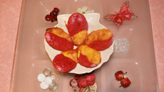 Madeleines aux betteraves rouges