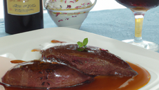 Magret de canard au jus de Porto