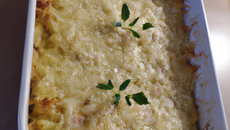 Gratin de riz complet