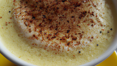 Cappuccino de moutarde à l'ancienne