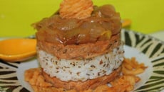 Mille feuille de tofu