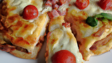 Cake façon pizza reine
