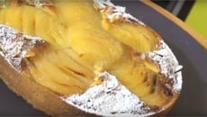 Tarte aux poires et crème d'amandes