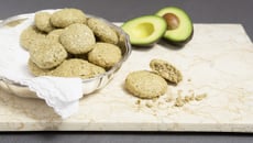 Biscuits de flocons d'avoine, noix sans beurre