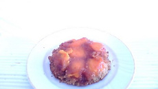 petits renversés aux abricots au caramel abricoté